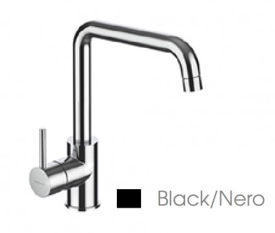 Miscelatore Monocomando da Cucina Nero Apell APL3228BL