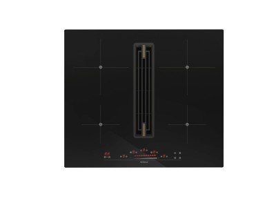 Airforce Innova Artis Prima 60 F Piano Cottura Incasso ad Induzione con Cappa Integrata 60 cm Versione Filtrante 4 Zone Nero - CCINN6005