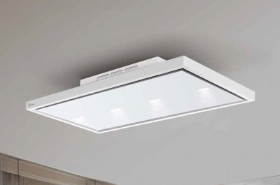 Baraldi GEA FREE Bianca Cappa a Soffitto 90 x 60 cm Bianca modalità Filtrante -  01GEAFFR090WH13