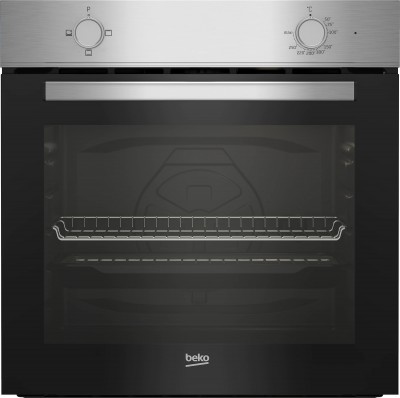 Forno da Incasso Multifunzione Elettrico 60 cm statico con ventilazione tangenziale 3 funzioni Classe A Finitura Acciaio Inox Serie b100 Beyond Basic Beko BBIC14000X  - BBIC 14000 X