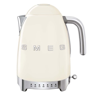 Bollitore elettrico a Temperatura Variabile Anni 50 Panna Smeg 50's Style KLF04CREU
