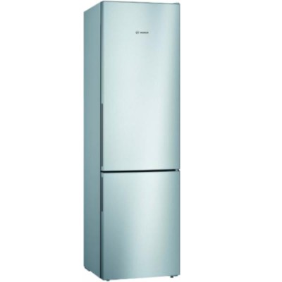 Frigorifero Combinato Libera Installazione 343 Litri Classe E Inox  Altezza 201 cm Serie 4 Bosch KGV39VLEAS