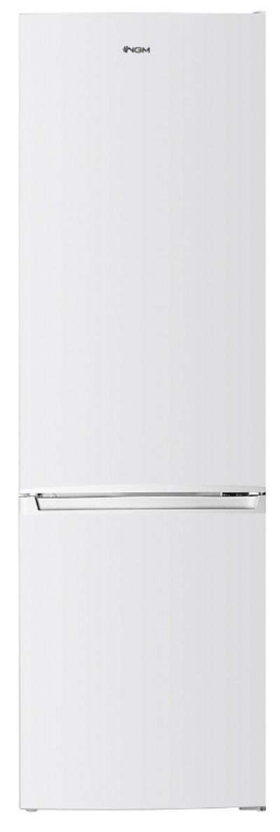 Frigorifero Combinato Libera installazione Classe E Altezza 180 cm colore Bianco NGM CB340WME