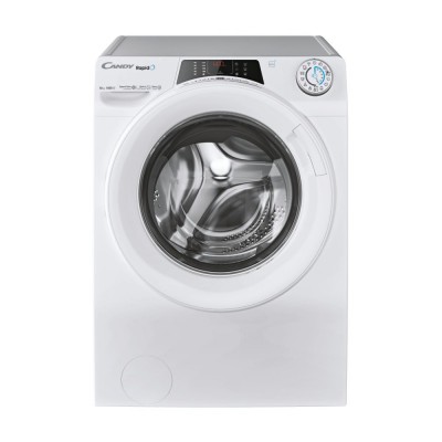 Lavatrice Caricamento frontale libera installazione RapidÓ  10 kg 1400 Giri/min Classe A Funzione vapore Controllo remoto avanzato e contenuti extra Bianco Candy RO 14104DWMT/1-S 31018844