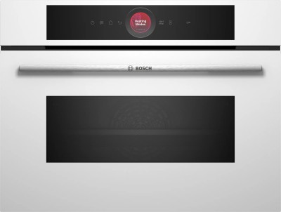 Forno da Incasso Multifunzione Compatto Combinato Microonde Bianco Serie 8 Bosch CMG7241W1