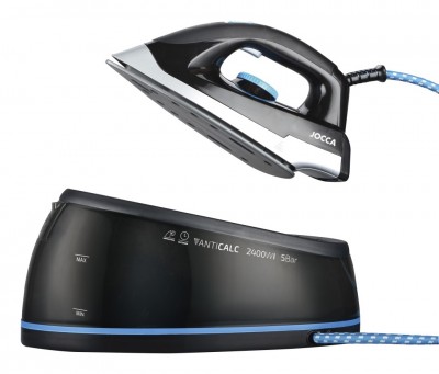 JOCCA Ferro da Stiro a Caldaia 2400W con Serbatoio 2L Piastra in Ceramica 