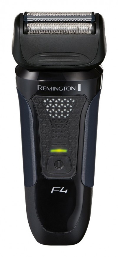 Remington F4002 Rasoio elettrico per Barba Utilizzo su asciutto e bagnato Rotazione Trimmer Nero - Blu