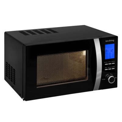 Innoliving INN-862 Forno a microonde Nero Microonde con grill Superficie piana 23 Litri 800 W