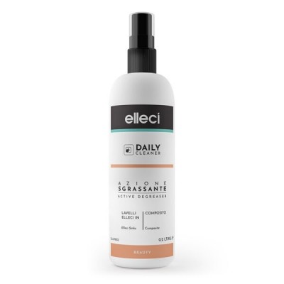 Detergente spray sgrassante 200 ml per una pulizia periodica dei lavelli in composito Elleci Beauty DAILY CLEANER – SGRASSANTE DLL01602