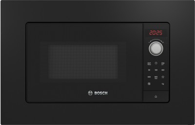 Bosch Serie 2 BFL623MB3 Forno Microonde da incasso con Grill 20 Litri Altezza 38 cm Finitura Nero
