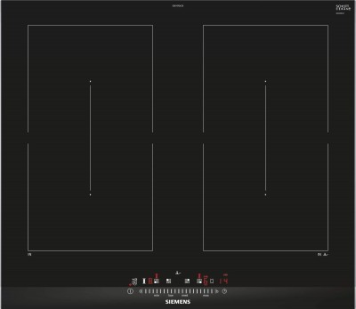 Piano Cottura da Incasso Induzione 60 cm 4 Zone Nero CombiZone iQ500 Siemens ED675FQC5E 