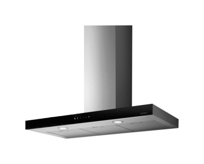 Cappa a Parete 90 cm Acciaio Inox e Vetro Nero ELICA JOY BLIX/A/90 PRF0104626A