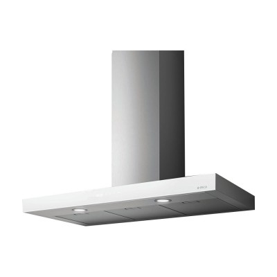 Cappa a Parete 90 cm Acciaio Inox e Vetro Bianco  ELICA JOY WHIX/A/90 PRF0104631A