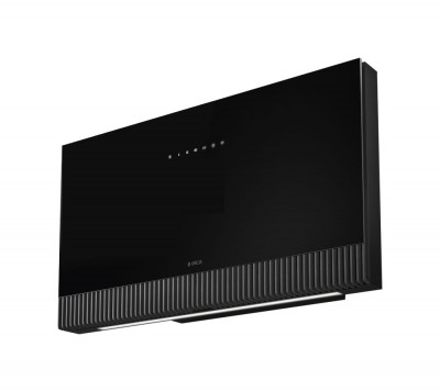 Elica SUPER PLAT BL/F/80 - PRF0164980A Cappa a Parete 80 cm Vetro Nero 