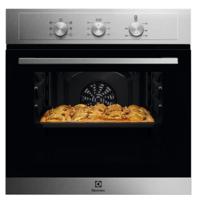 Forno ad Incasso Elettrico Multifuzione Serie 300 60 cm Aqua Cleaning Acciaio Inox Electrolux EOH2H00BX 