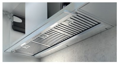 Airforce F300 No Drop IX/A/90 Cappa Incasso Integrata nel Pensile Anticondensa No Drop 90 cm Acciaio Inox -  CCF300ND9501