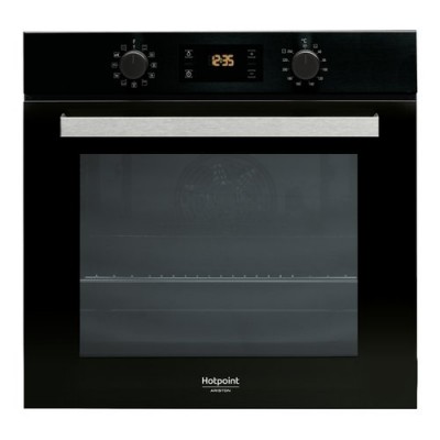 Forno da Incasso Multifunzione Elettrico 60 cm Nero 8 Funzioni Pirolitico Classe A+ Ariston Hotpoint Class 3 - FA3 840 P BL HA - FA3840PBLHA