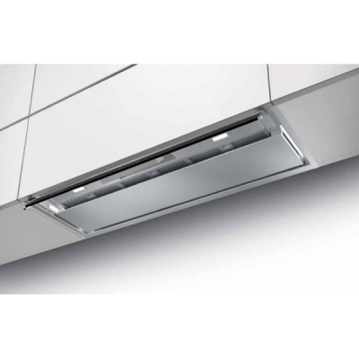 Cappa ad Incasso Sottopensile 90 cm Finitura Acciaio inox e Vetro nero Faber IN-NOVA TOUCH X/BK A90 305.0611.153