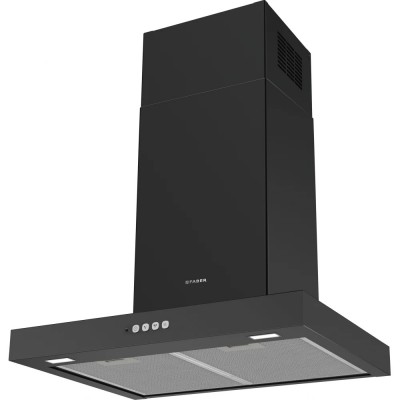 Cappa a Parete 60 cm Finitura Nero opaco Faber STILO COMFORT BK MATT A60 325.0618.791