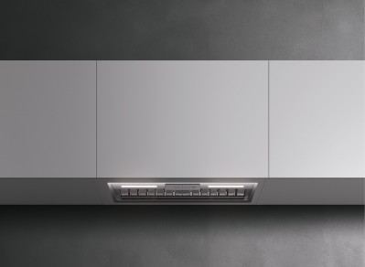 Falmec Gruppo Incasso Plus Pro 80 Cappa Gruppo Incasso 80 cm Acciaio inox finitura Scotch Brite Pulsantiera elettronica Filtri Baffle professional - CGPW80.E2P2#EUI410F
