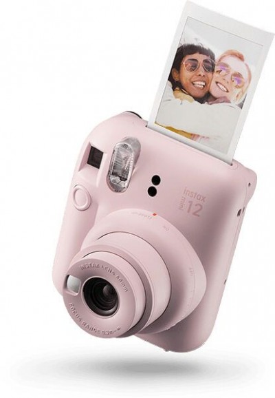 Fotocamera Istantanea Compatta Instax Min 12 colore Blossom Pink FUJIFILM 16806107