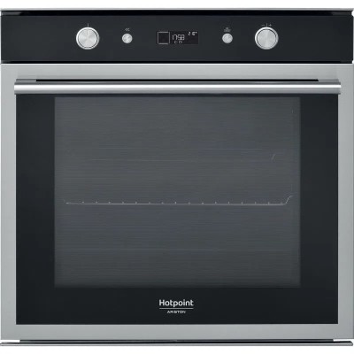 Forno da Incasso Multifunzione Elettrico Pirolitico 60 cm Finiture Inox anti impronta Classe A+ Ariston Hotpoint Class 6 - FI6 861 SP IX HA 