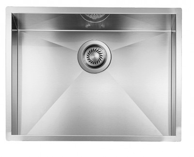 Lavello da Incasso 1 Vasca Monovasaca 57 x 45 cm Slim Acciaio Inox satinato FILOQUADRA CM 011908.X0.01.2018 - 011908XCSSP