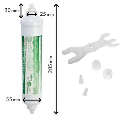 Filtro Acqua Tipo Americano Side by Side Frigorifero Siemens 00750558 Daewoo 3019974800