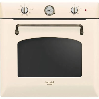 Forno da Incasso Multifunzione Elettrico 60 cm Finitura Bianco Antico Classe A Ariston Hotpoint Serie Tradizione - FIT 804 HOW HA