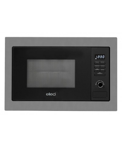 Forno Microonde da Incasso Grigio Titanium Elleci PLANO MW FMSP28173WS 