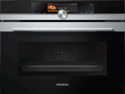 Forno da Incasso Multifunzione Compatto Elettrico a Vapore Inox Siemens CS658GRS7