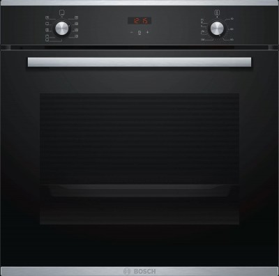 Forno da Incasso Multifunzione Elettrico Nero Finiture Inox Serie 4 Bosch HBA2340R0J