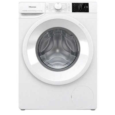Lavatrice a carica frontale Libera Installazione 8 kg Classe A 1400 Giri/min. Funzione  Vapore Hisense WFGE801439VM