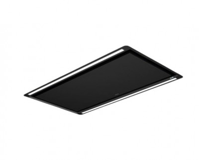 Cappa a Soffitto 100 x 57 cm  H 16 Nero Effetto Soft Touch Elica HILIGHT-X H16 BL MAT/A/100 - PRF0173443A