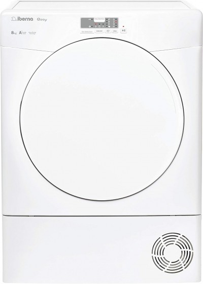 Asciugatrice Pompa di calore Libera Installazione 8 Kg Classe A+ Bianco Iberna IEYE H8A1L-S - 31102275