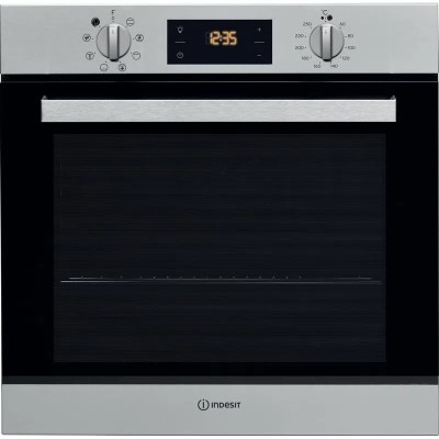 Forno da Incasso Multifunzione Elettrico 60 cm Inox Classe A Indesit Estetica Inox - IFW 6544 IX