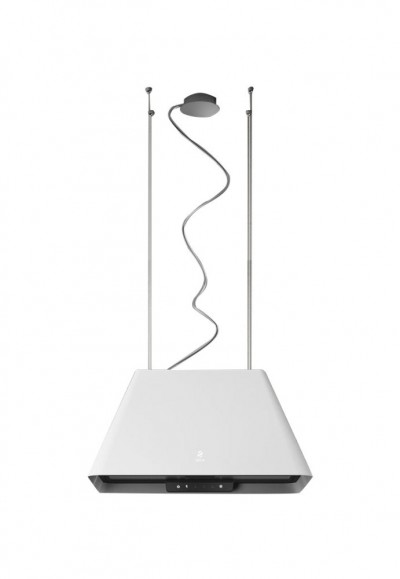 Elica IKONA LIGHT WH/F/60 - PRF0165083 Cappa a Isola Sospesa 60 cm Bianco 