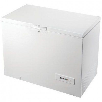 Congelatore a pozzetto a libera installazione Classe F Bianco Larghezza 118 cm Indesit OS 1A 300 H 2