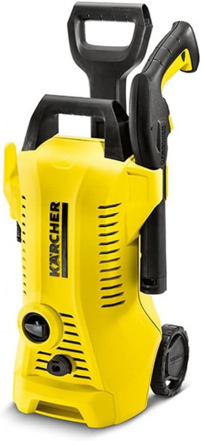 Kärcher K 2 POWER CONTROL Idropulitrice ad Alta Pressione 1400W 110 bar Nero - Giallo