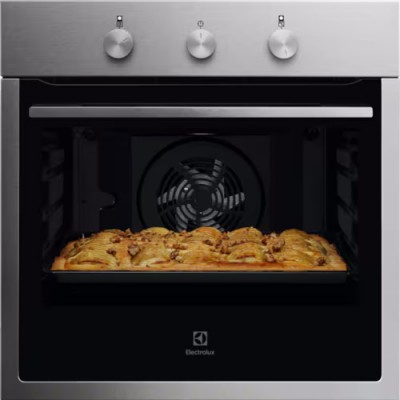 Forno da Incasso Multifunzione Elettrico 60 cm Acqua Cleaning Classe A+ Estetica Inox Antimpronta Serie 300 Electrolux KOHHH04X