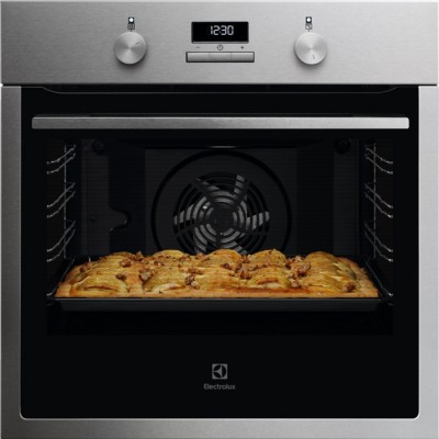 Forno da Incasso Multifunzione Elettrico 60 cm Acqua Cleaning Classe A+ Estetica Inox Antimpronta Serie 300 Electrolux KOIGH04X