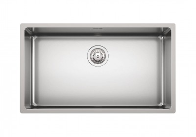 Lavello 1 Vasca Filotop 750 x 440 mm Acciaio Inox Finitura Spazzolato KE - Vasche Filotop Foster 2157 050 - 2157050