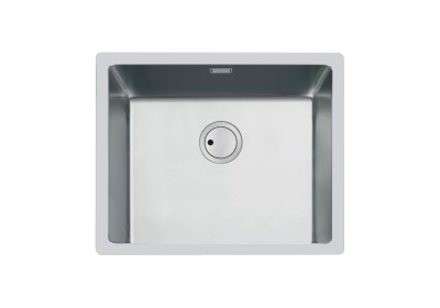 Lavello 1 Vasca Sottotop 540 x 440 mm Acciaio Inox Finitura Spazzolato S4001 Vasche Sottotop Foster 3355 850 - 3355850