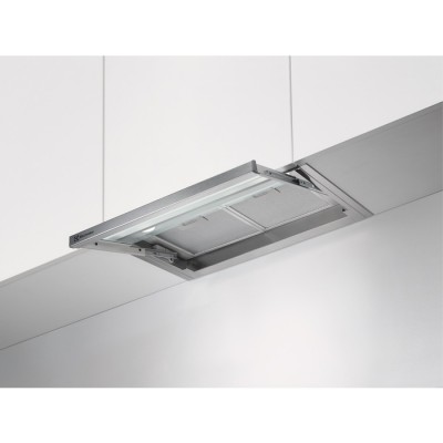 Cappa da Incasso integrata totale Sklok 60 cm Estetica Inox Electrolux LFP539X