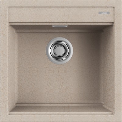 Elleci LGB10451 Lavello da Incasso 1 vasca - Monovasca Sopratop 51 x 51 cm finitura Granitek Classic Avena 51 Best 104