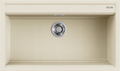 Lavello da Incasso 1 vasca - Monovasca Sopratop 86 x 51 cm finitura Granitek Classic Bianco Antico 62 Best 360 Elleci LGB36062
