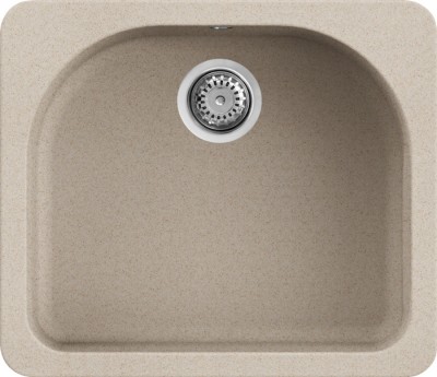 Elleci LGF18051BTP Lavello da Incasso 1 vasca - Monovasca Sopratop 60 x 52 cm finitura Granitek Classic Avena 51 Fox 180