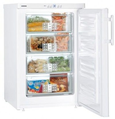 Congelatore Verticale Sottotavolo Libera Installazione Classe E SmartFrost Premium Altezza 85 cm Larghezza 55 cm Bianco Liebherr GP 1376 001