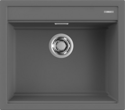 Elleci LKB10599 Lavello da Incasso 1 vasca - Monovasca Sopratop 57 x 51 cm finitura Keratek Dark Grey 99 Best 105