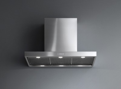 Cappa a Parete 120 cm Acciaio inox finitura Scotch Brite Pulsantiera elettronica Illuminazione Led Filtri baffle professional FALMEC Marte Pro - CMHN20.E3P2#ZZZI410F